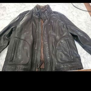 Mens XL Marc NY leather jacket